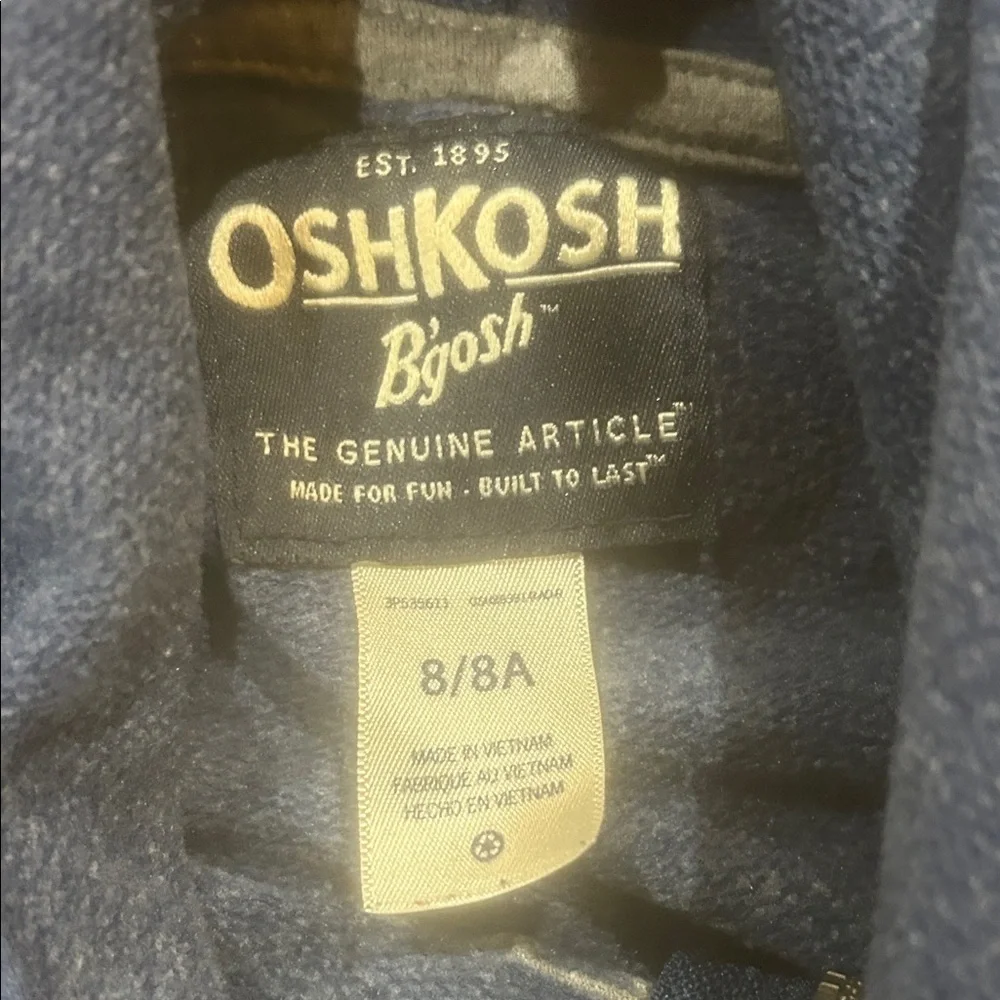 OshKosh B'gosh Dark Blue Hoodie